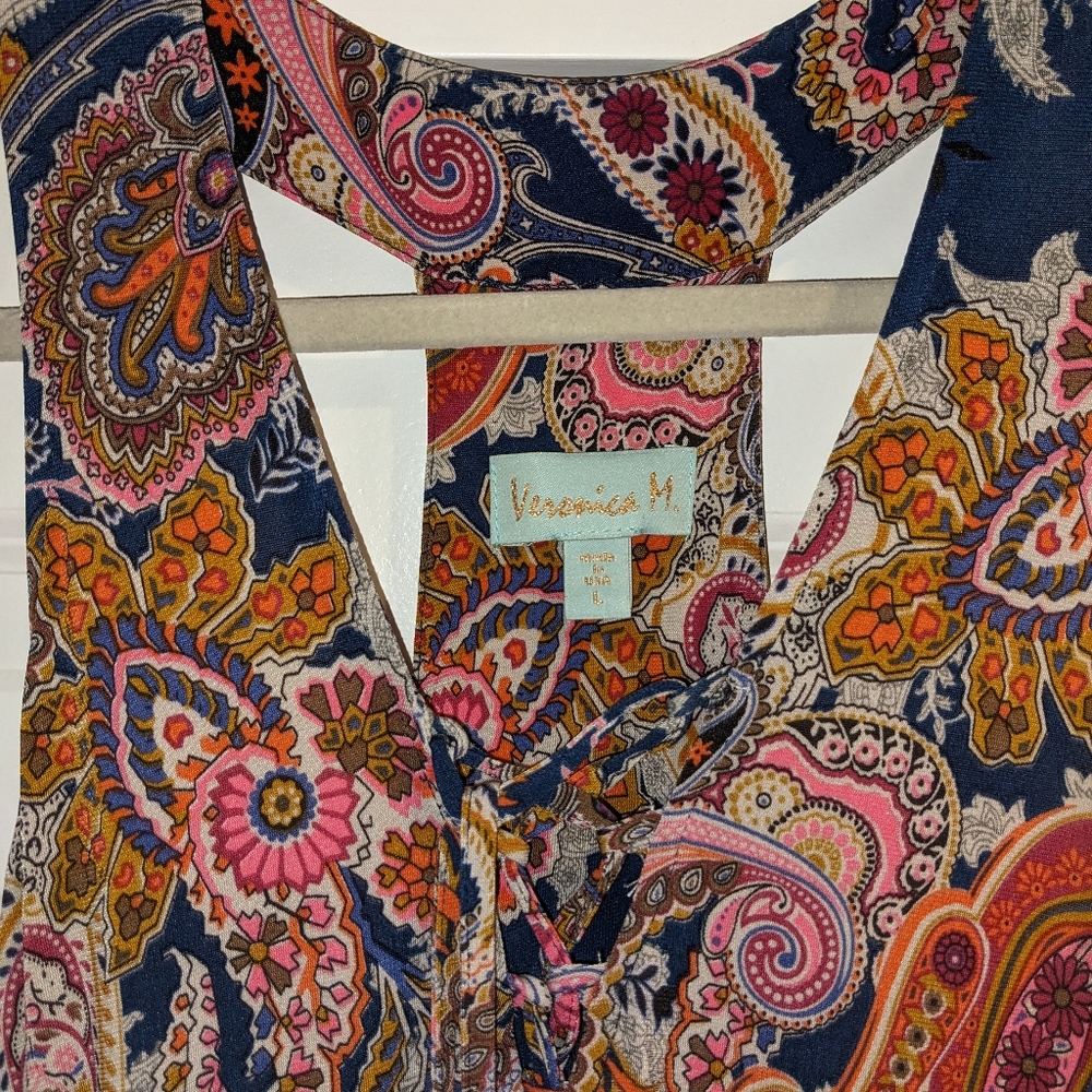 L Veronica M. Maxi Halter Dress